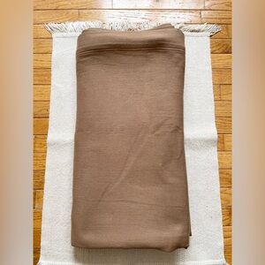 Boll & Branch Essential Bed  Blanket Full/Queen In Deep Camel Organic Cotton